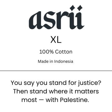 Kaos Palestina teks Arab