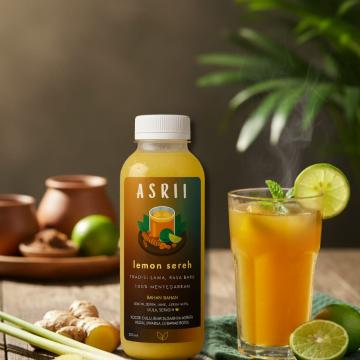 Jamu Lemon Sereh Siap Minum 250 ML