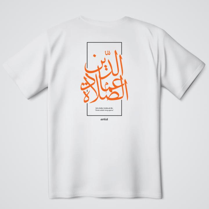 Kaos TIANG AGAMA (Putih)